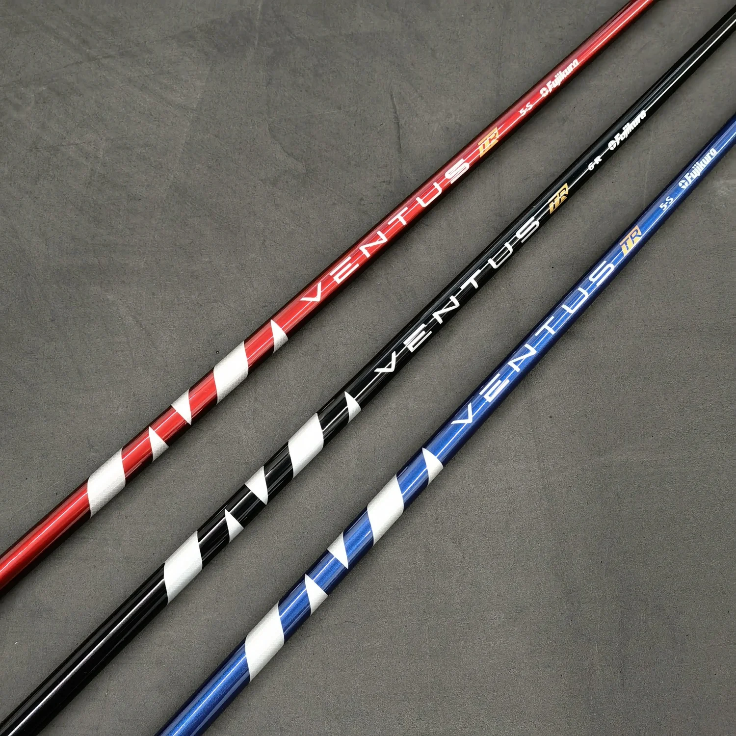 

Club Shafts - Fuji Ven TR-5/6/7 Black/blue , Golf Shaft - 0.335 Tip - S, R, X Flex Options - Free Assembly Sleeve & Grip