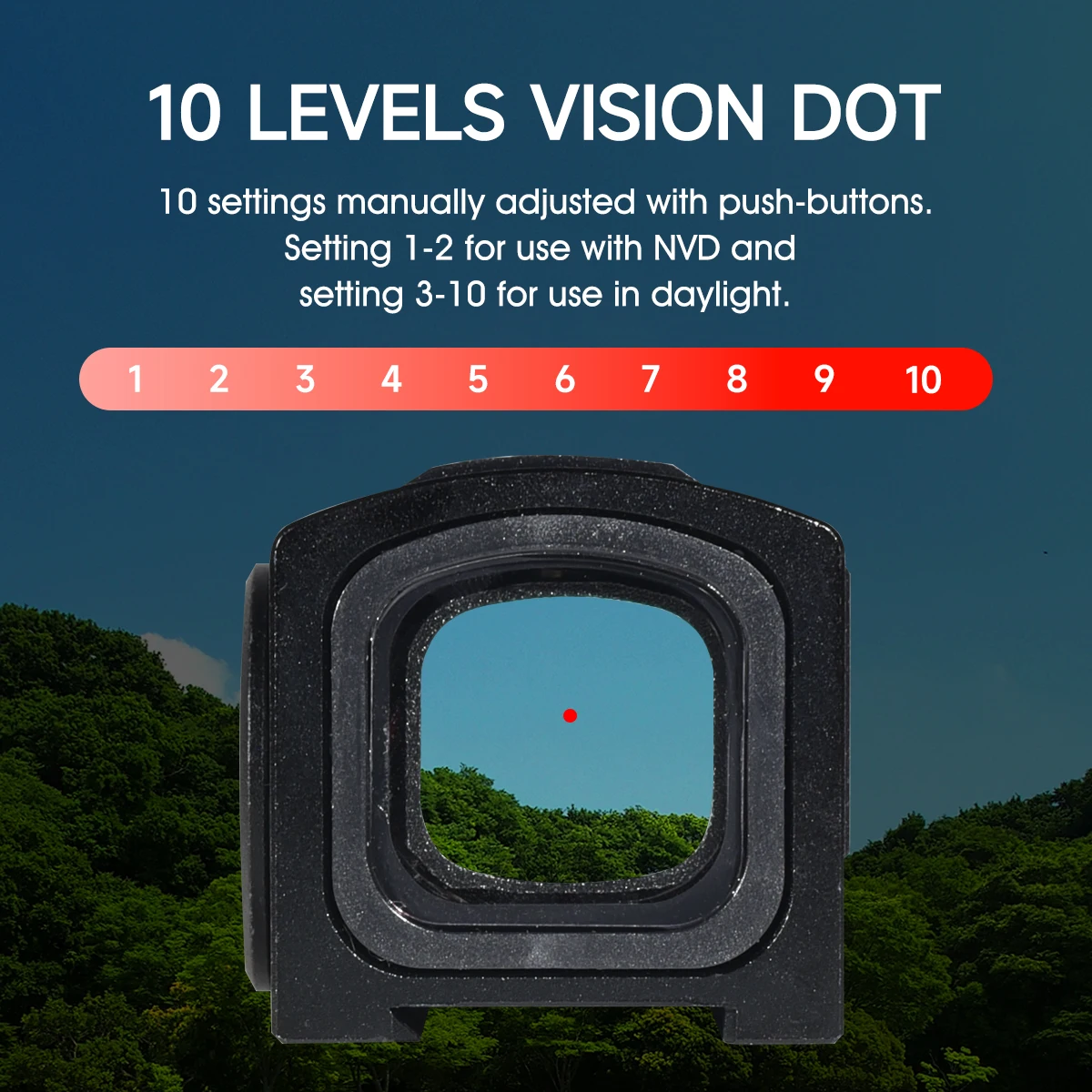 P-2 Red Dot Reflex Sight 3.5 MOA Optics Riflescope Collimator Reflex Sight for 20mm Rail Hunting Airsoft Pistol Glock 17 19