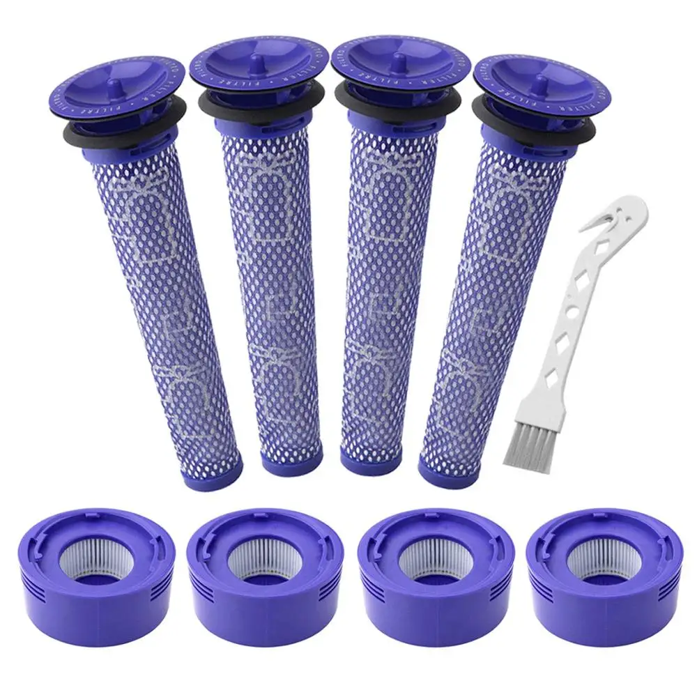 

Pre-Filters HEPA Post-Filters Replacements, Compatible for Dyson V8 and V7 Cordless Vacuum Cleaners