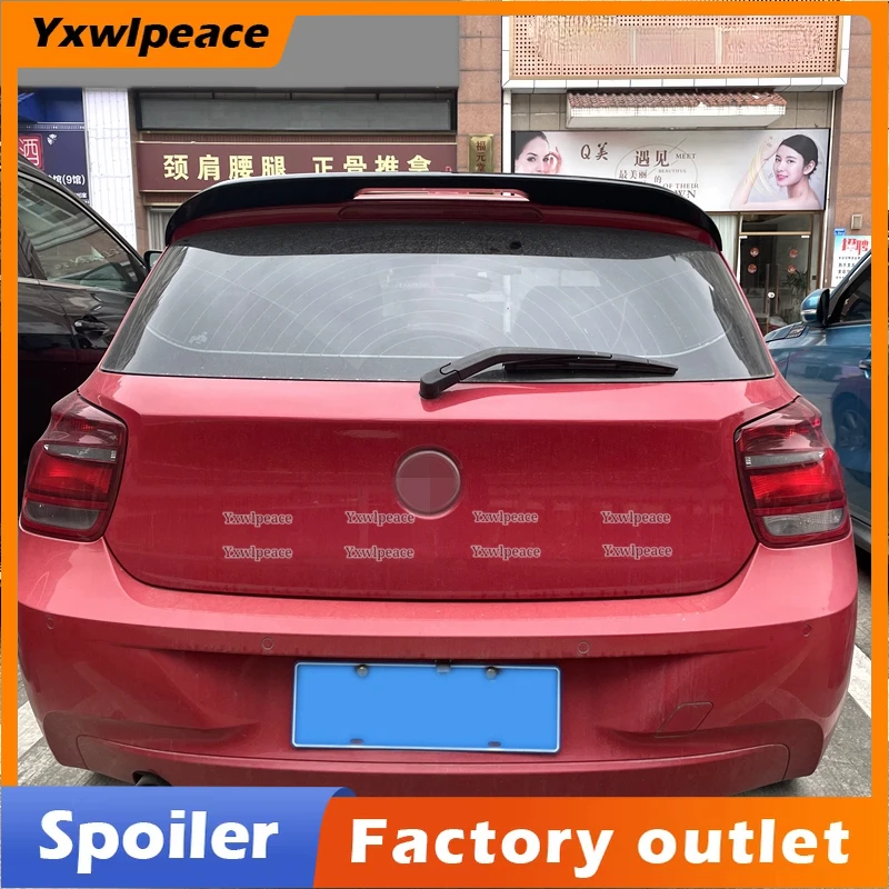 

For BMW 1 Series F20 Spoiler 2012-2018 120i 118im 135i 116i M135i ABS Plastic Trunk Wing Rear Roof Spoiler Body Kit Accessories