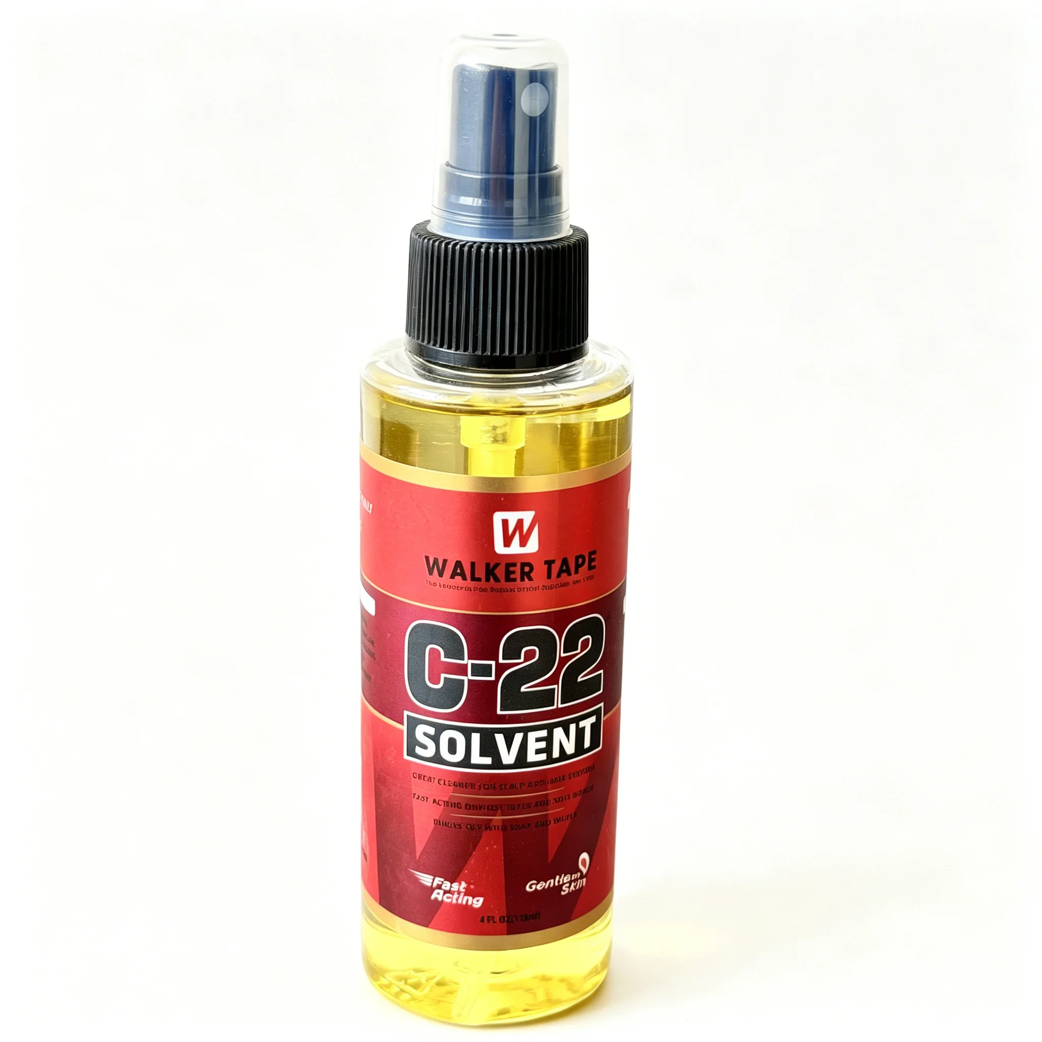 워커 테이프 울트라 홀드 헤어 시스템 접착제 & 4온스(118ml) C22 용제 가발 접착제 제거제 (레이스 가발, 부분 가발, 클로저용)