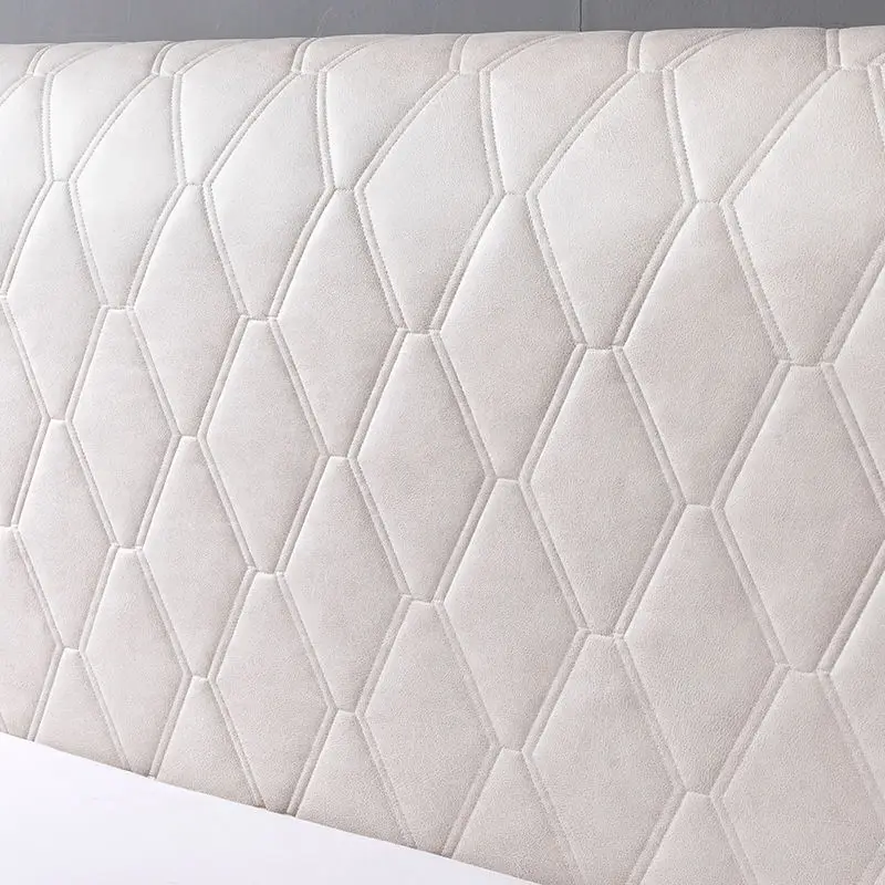 All-inclusive Bedhead Cover Artificial Leather Headboard Cover Bed Headboard Covers Home Decor Bed Back Dust Protector