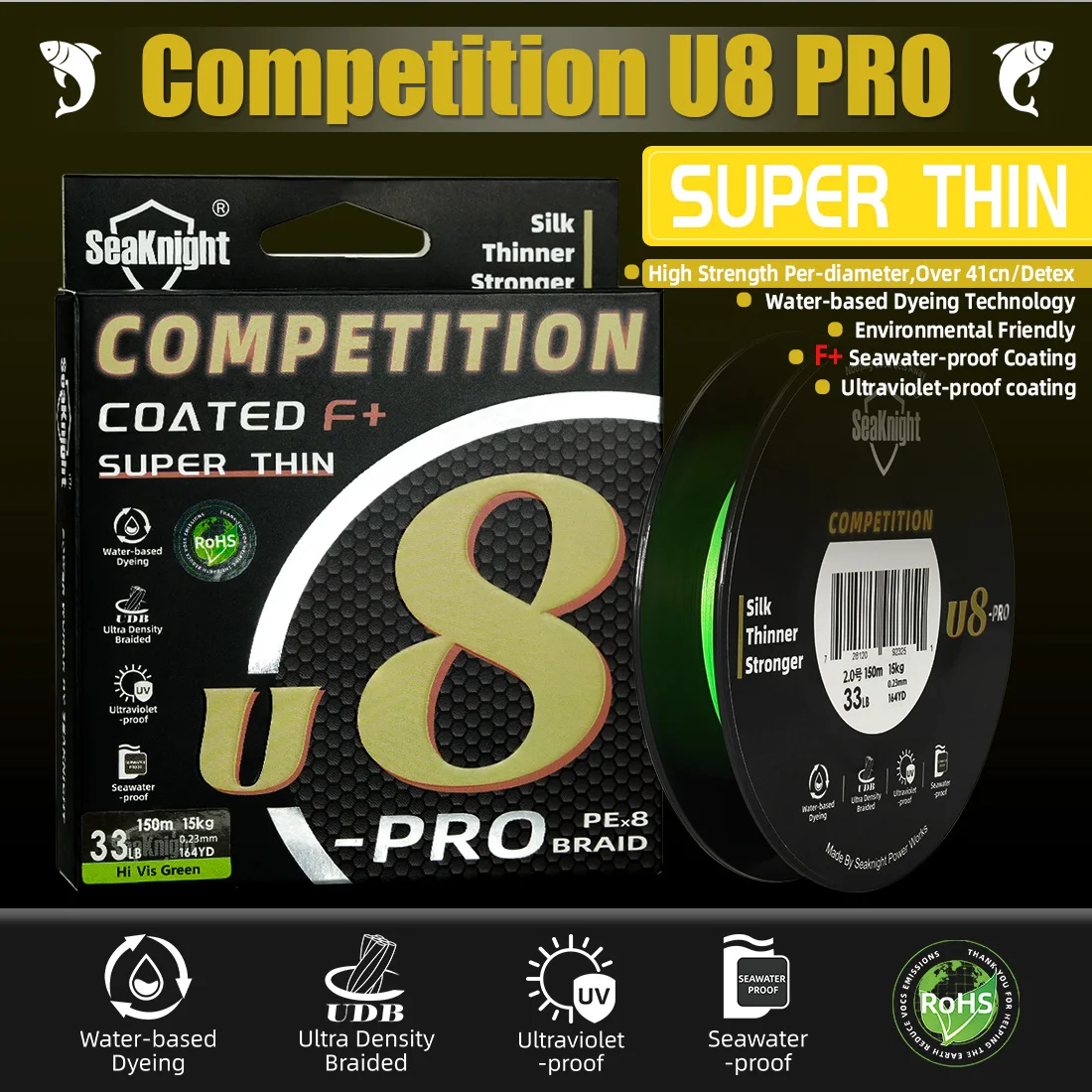 Fishing Line 150M 15-45LB for Seawater