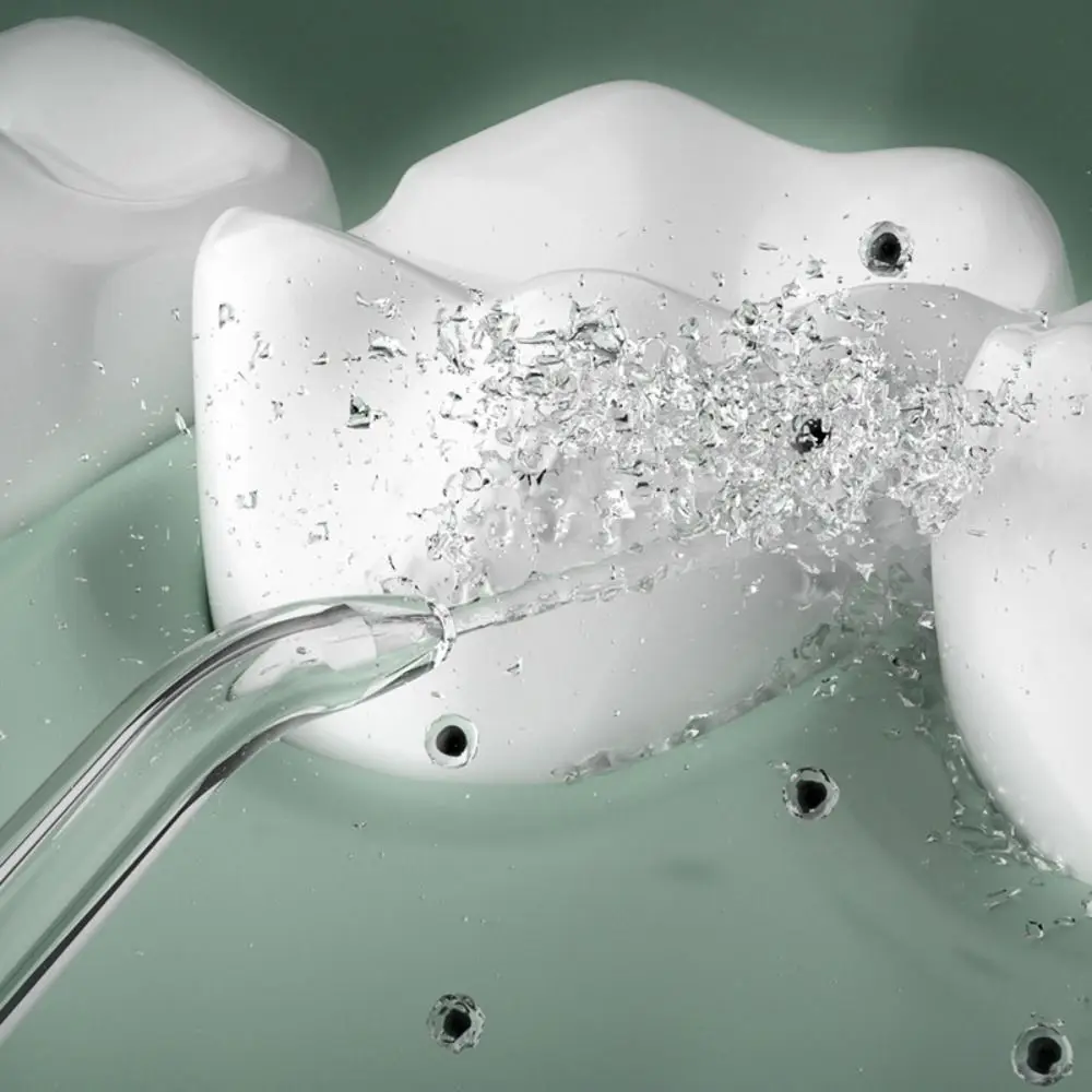 전기 USB 충전 구강 세정기 휴대용 3단계 펄스 워터 플로서 딥 클린 치아 세정기 여행용