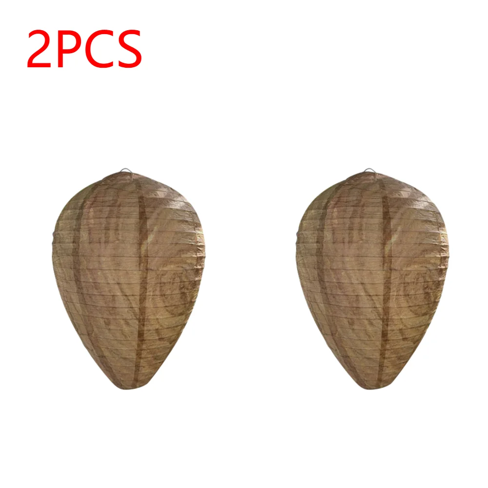 Eco-Friendly Hanging Wasp and Hornet Deterrent Nest Decoy, 11x8.7 Inches