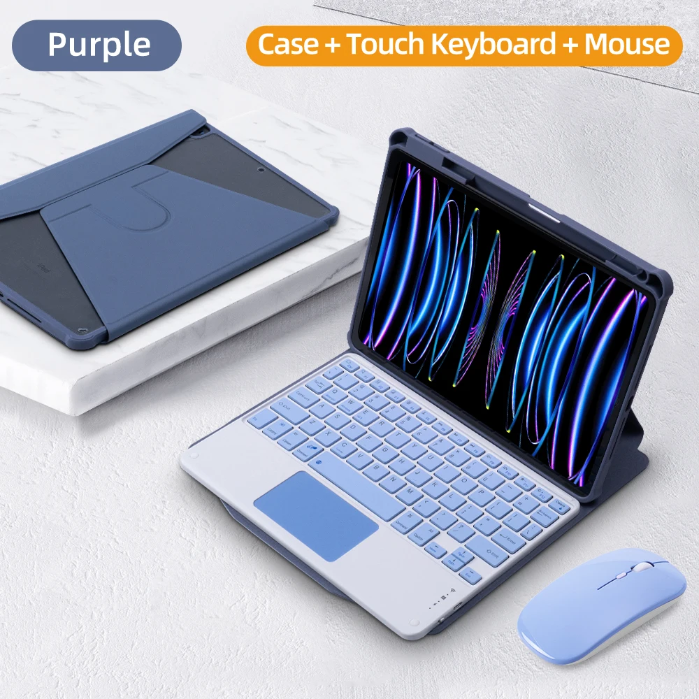 Versatile Keyboard Case for iPad with Enhanced Protection and Functionality