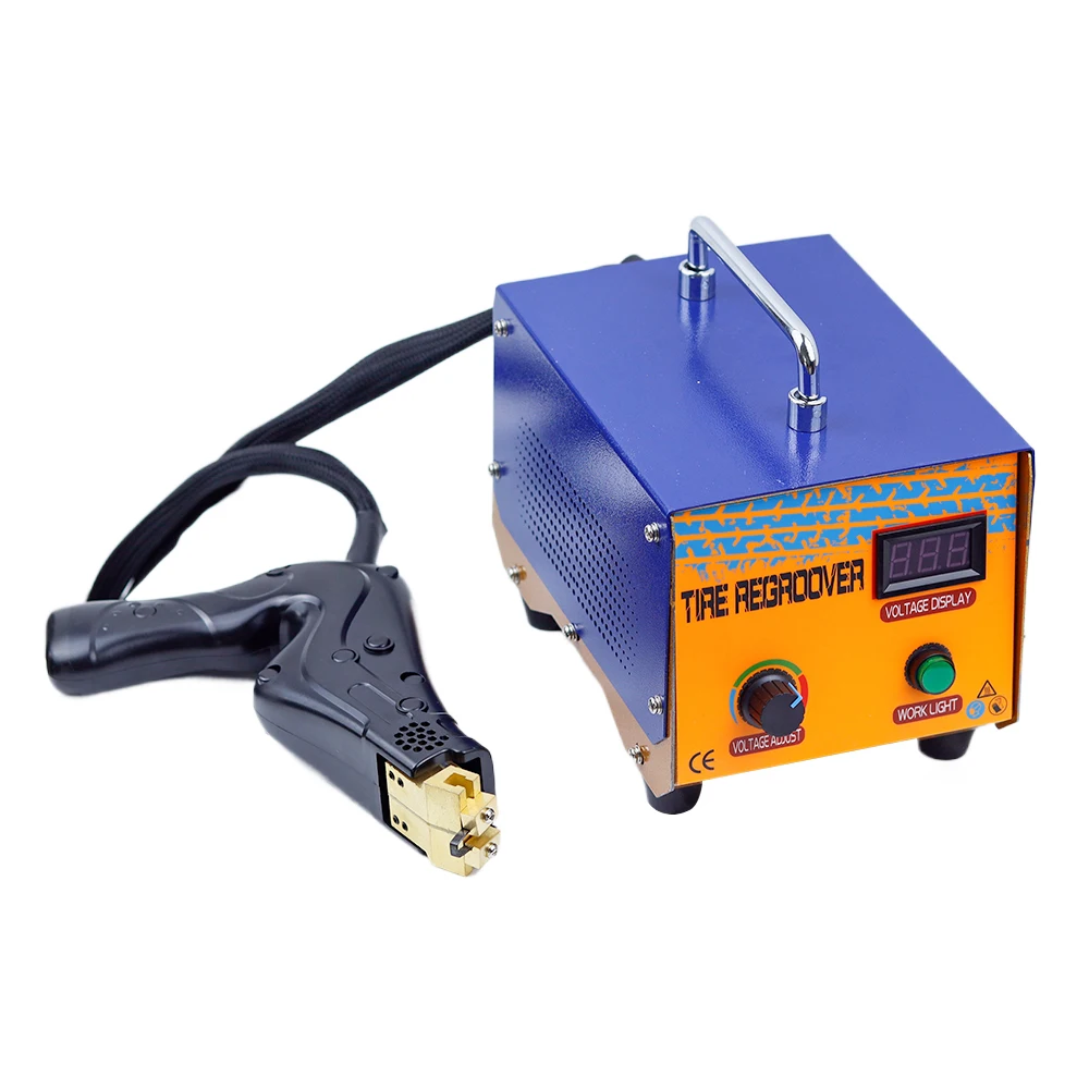 TR-1KW Digital Tire Slotting Machine Truck Car Wheel Rubber Engraving Electromec