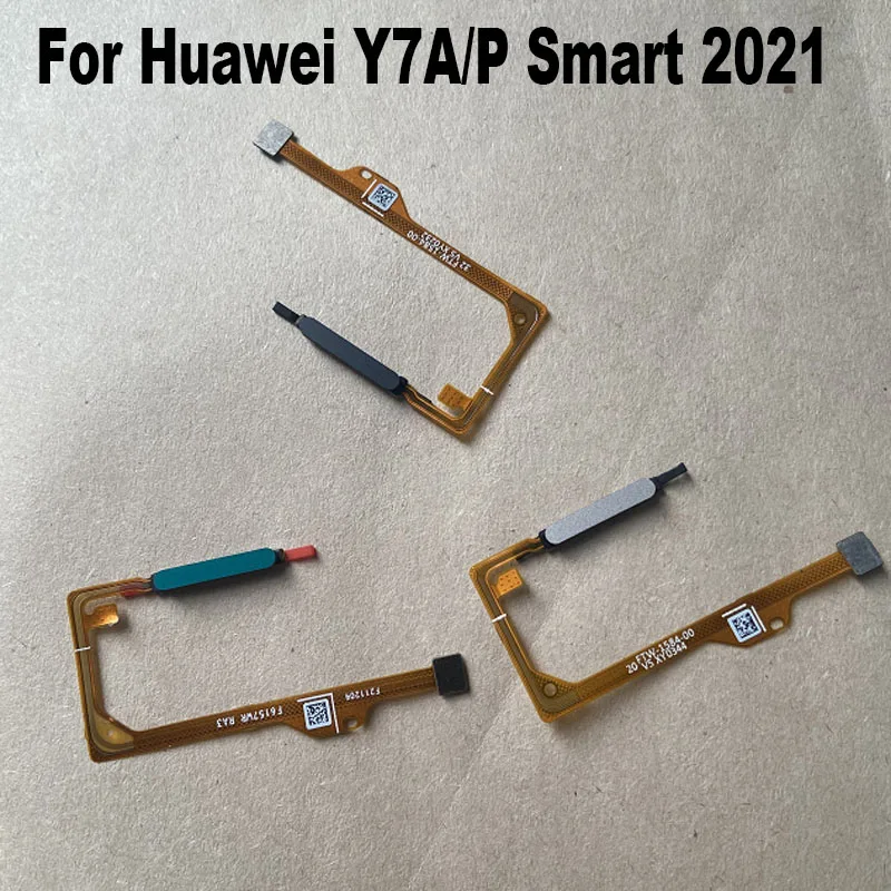 

Original New For Huawei P SMART 2021 / Y7A Home Button Fingerprint Sensor Touch ID Scanner Connector Menu Flex Cable