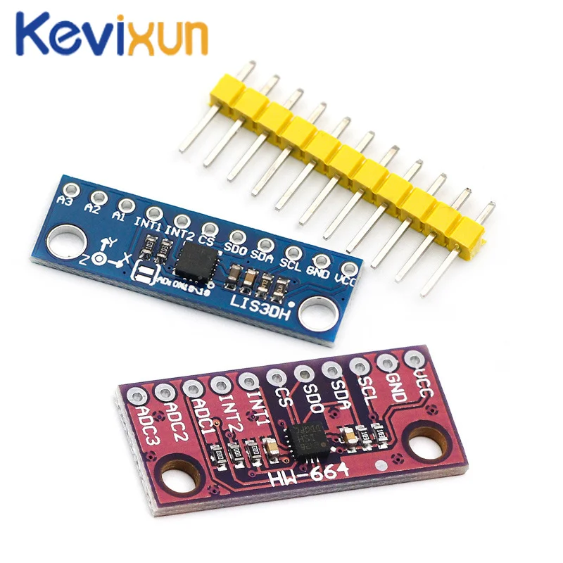 Lis3dh Lis3dsh Three Converters Motion Accelerometer Triaxial