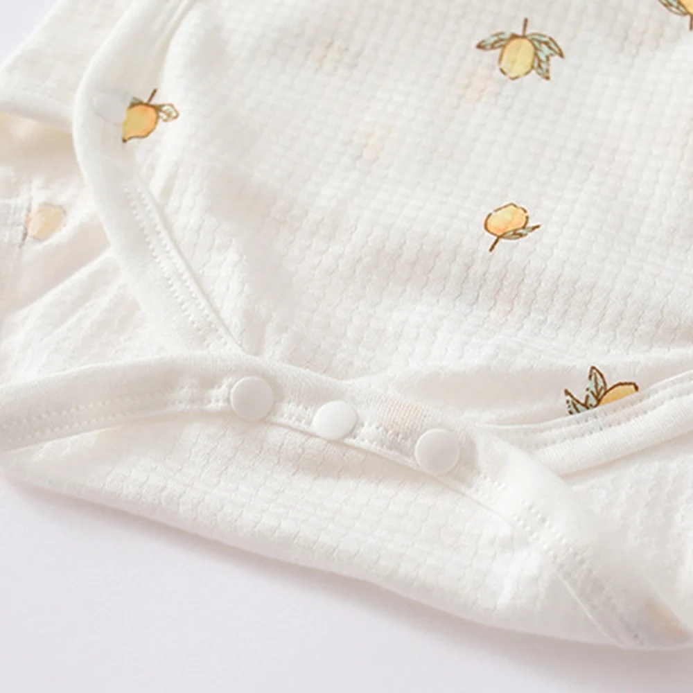 Baby Boy Summer Bodysuit Short Sleeve Cotton Thin Type Brethable Newborn Clothes Baby Girl Rompers Hot Selling 5
