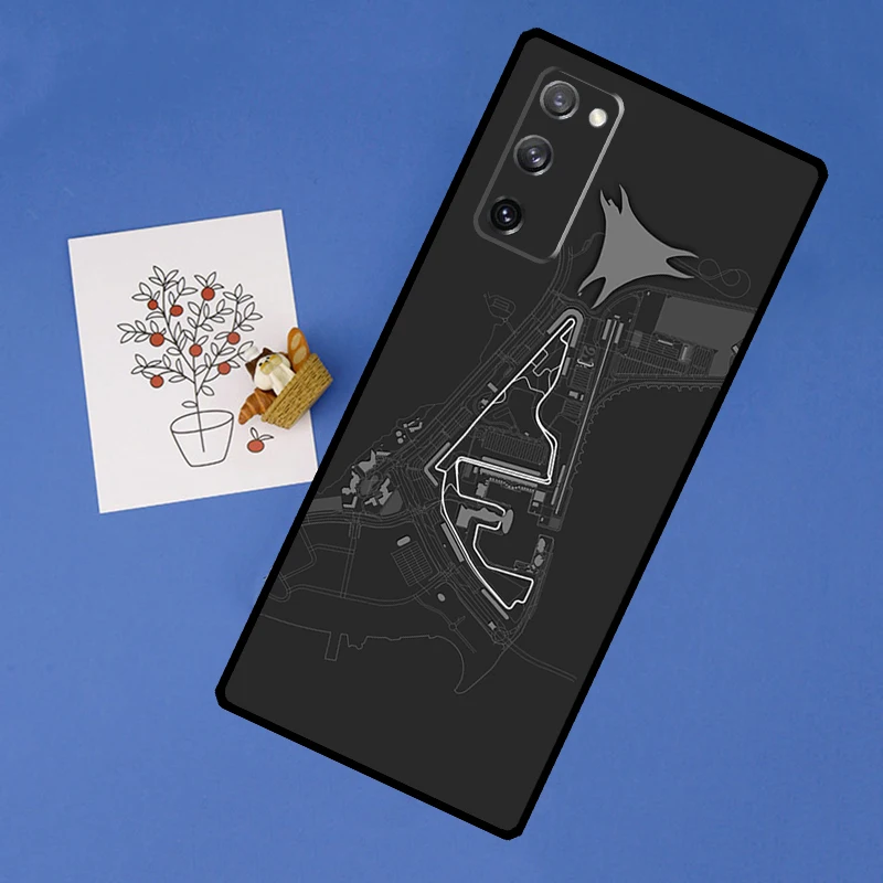 F1 Race Circuits Design Phone Case - Stylish Back Cover