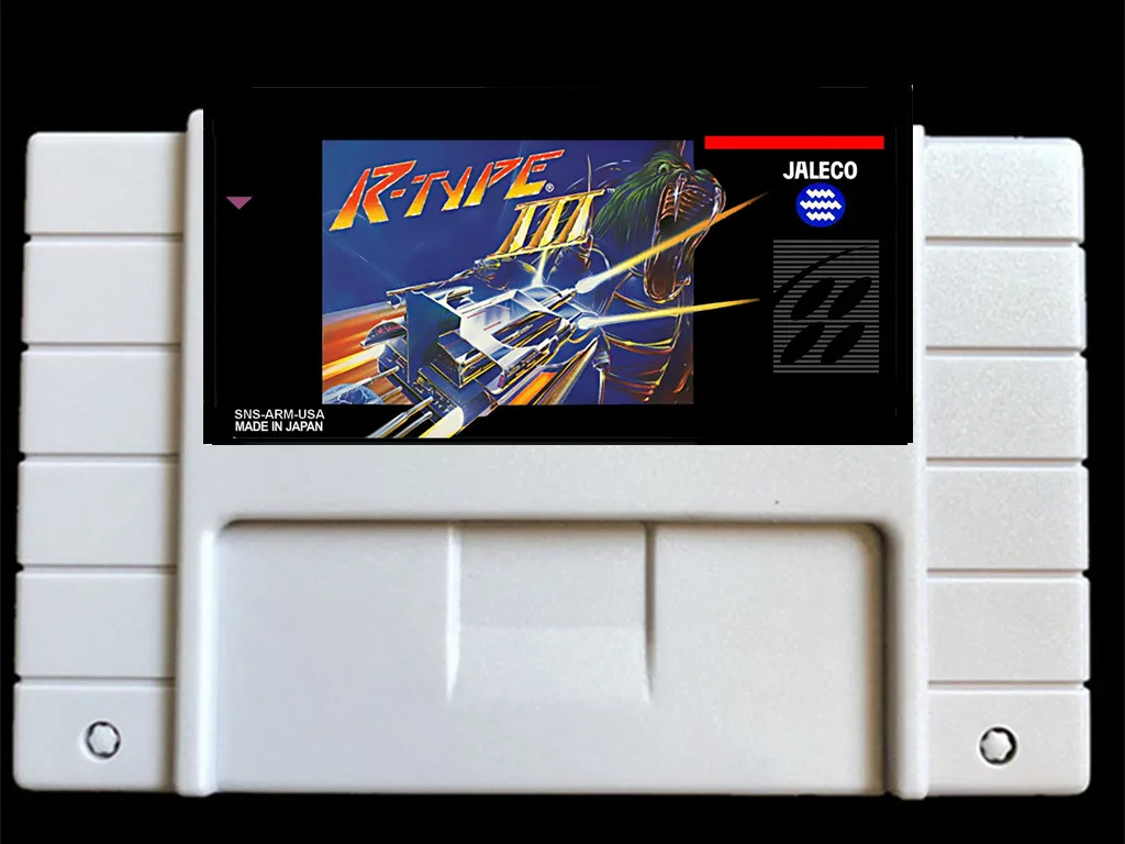 R type III USA-NTSC Version 16 Bit 46 Pins Card For Retro Console