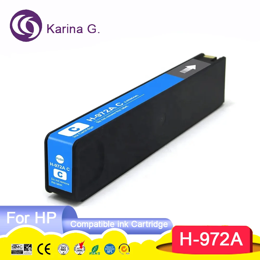 972 972A Premium Color Compatible InkJet Ink Cartridge for 972A For Pagewide 35