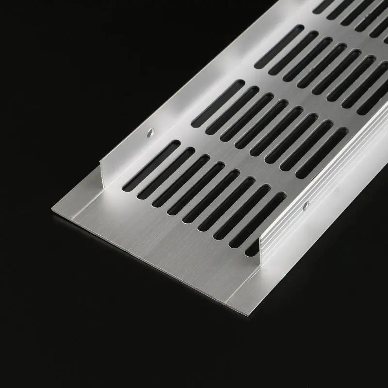 Ventilation Grille Cover Sheet Web Plate Aluminium Air Vent Louvred Grill