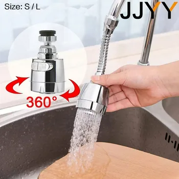 Rubinetto universale Rubinetto girevole a 360 gradi Punta del filtro Rubinetto gorgogliatore d'acqua Economizzatore antispruzzo Forniture da cucina S/L Opzionale 1