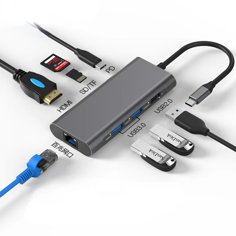 Док-станция с разъемами USB 3