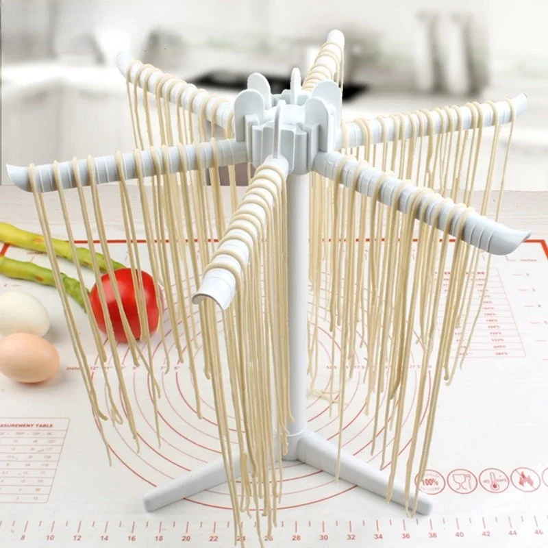 Description Picture 3 of itemKitchen Accessories Collapsible Pasta Drying Rack Spaghetti Dryer Stand Noodles Drying Holder Hanging Rack Pasta Cooking Tools