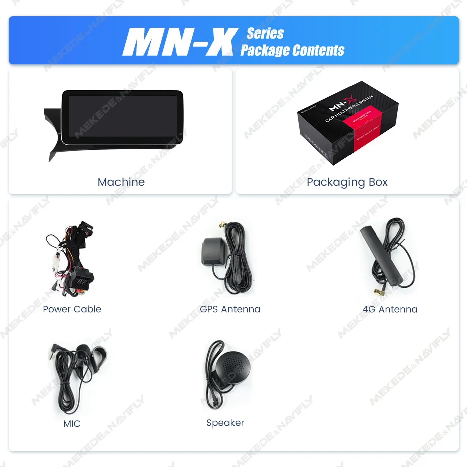 MEKEDE EU Store Autoradio für Mercedes-Benz C-Klasse W204 C204 S204 2008–2010 Auto-Multimedia-Player Navi GPS Carplay AUTO BT – Detail 11