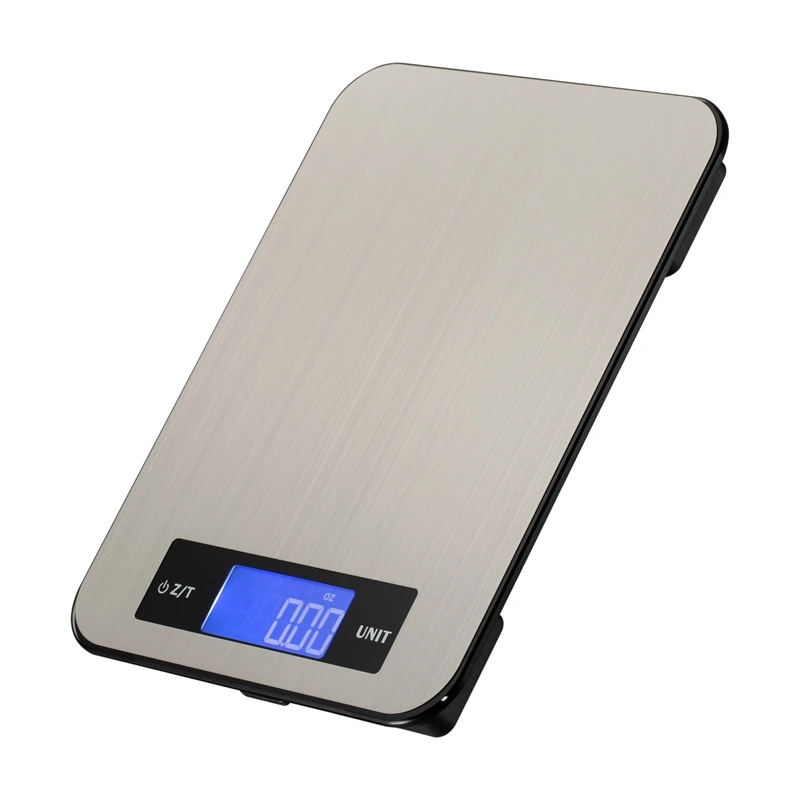 Digital Kitchen Scale 5kg/10kg/20kg Stainless Steel Food Glass Panel Balance Measuring Grams Water Milk ml Cooking Baking Tools kitchen scale