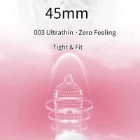 Fama Hyaluron säure Super kleine Kondome 45/49mm Slim Fit ultra dünne Kondome für Männer Anti fallen aus Penis Ärmel Sexspielzeug Shop 2