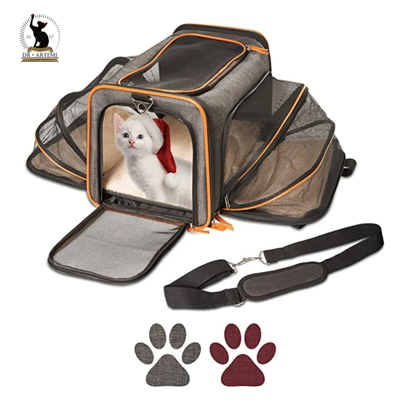 

Pet Cat Dog Carrier Car Sling Bags Travel Airline Approved for Small Medium Puppy Kitten Cat Carriers Cats Suppliers