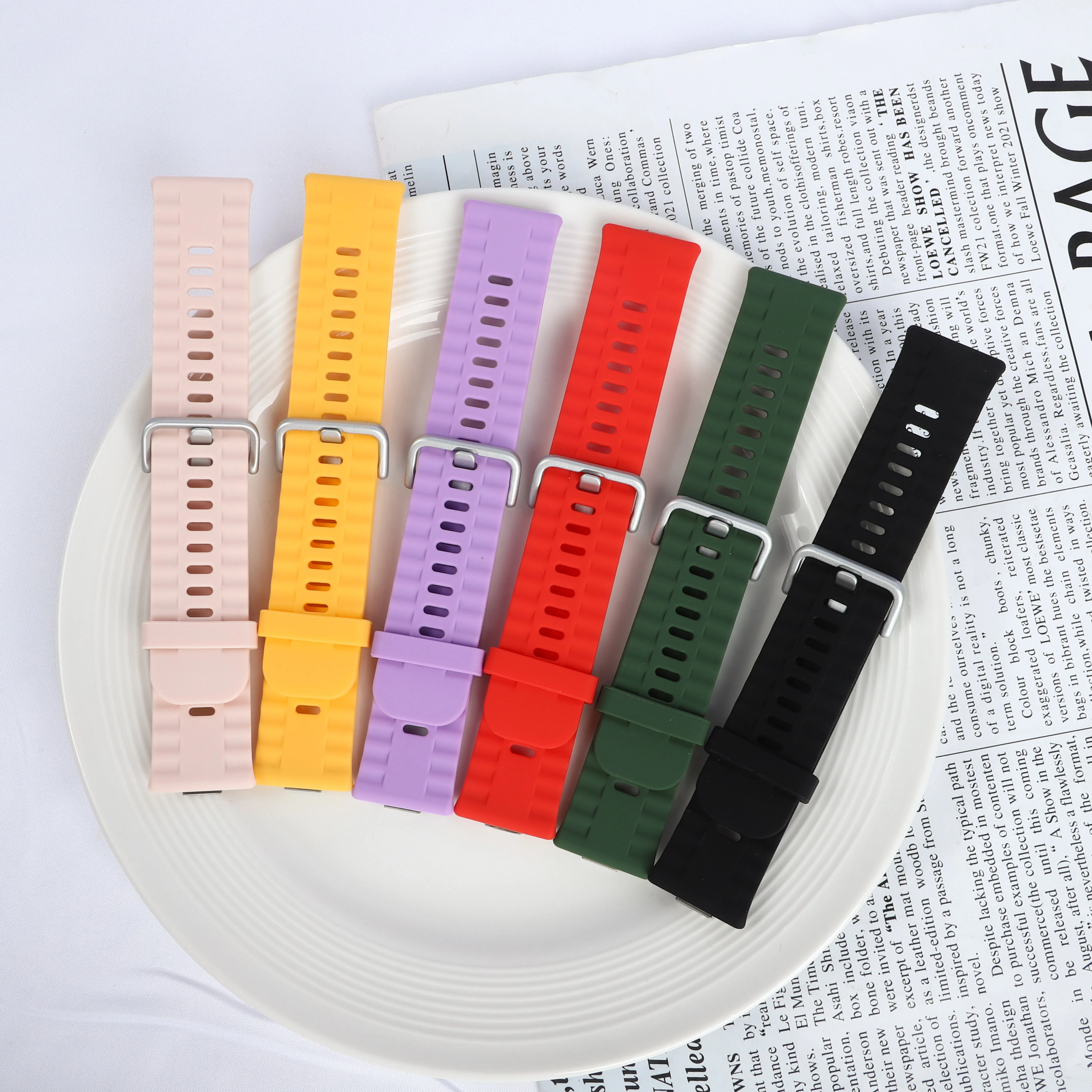 Sport Silicone Replacement Watch Strap - Original Fit