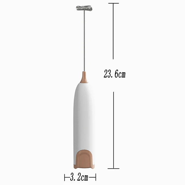 Montalatte elettrico bevanda da cucina Foamer Mixer agitatore caffè Cappuccino Creamer frusta miscela schiumosa frusta per uova 6