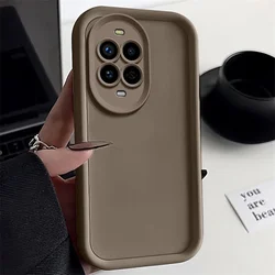 Luxury Matte Soft Back Cover - Premium Protection Case for Huawei Nova 14Pro (Coffee)