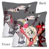 H-Hazbin HotelS Pillow Covers Cartoon Sofa Decorative Home Double-sided Printing Short Plush Cute Cushion Cover 4