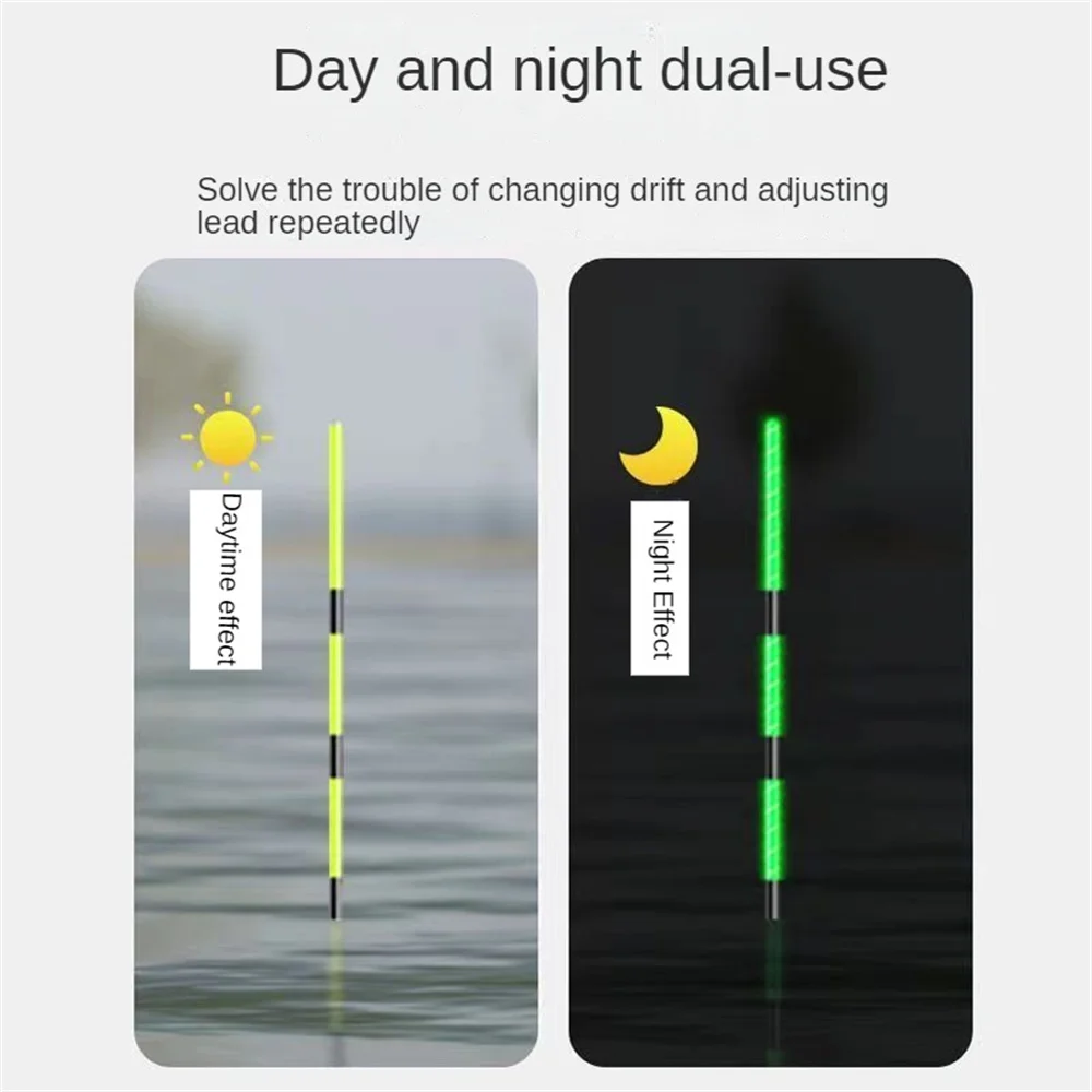 Description Picture 4 of itemNew Fishing Float Set Led Smart Electronic Luminous Floats 1g 1.3g 1.7g 2.1g 2.4g 3g 3.5g Gravity Sensing Winter Summer Fishing