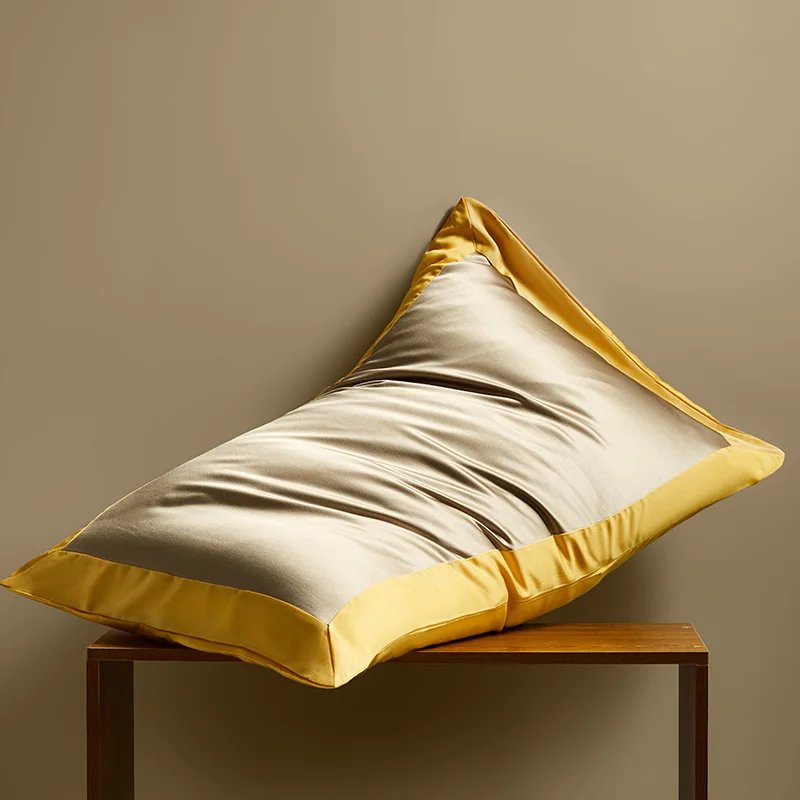 

Heavy Weight 30mm Silk Pillowcase, Mulberry Silk Summer Silk Envelope Style Beauty Single Person Pillowcase, Ice Silk Pillowcase