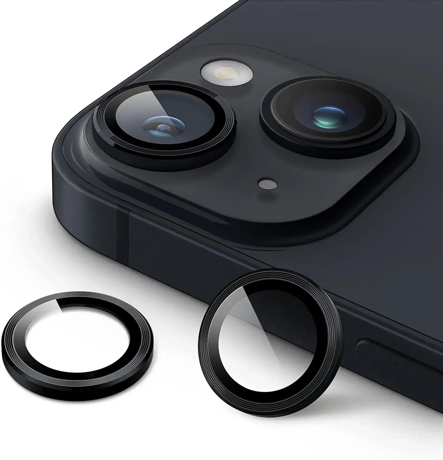 Blue Camera Lens Protector - Premium Tempered Glass Cover Accessories, 2-3 Piece Set