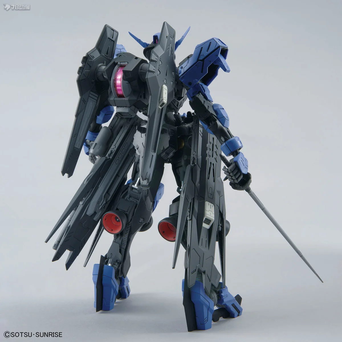 Bandai mg vidar figuras de ação mg 1/100 gundam vidar modelo