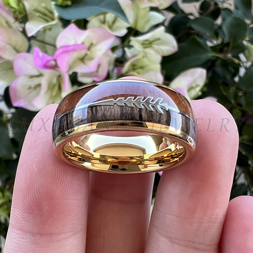 Black Tungsten Carbide Ring For Men Women 6mm 8mm In Stock Arrow Double