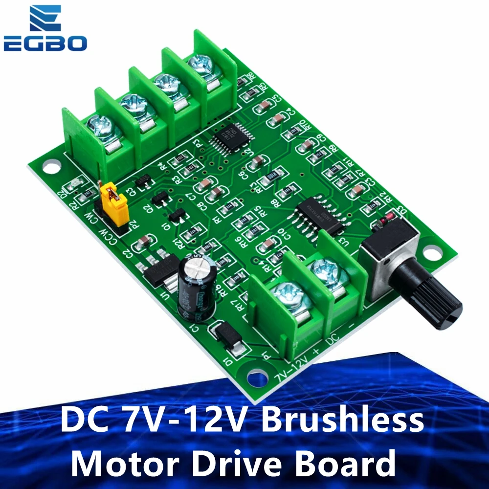DC-7V-12V-Brushless-Motor-Drive-Board-Speed-Control-Board-Motor ...