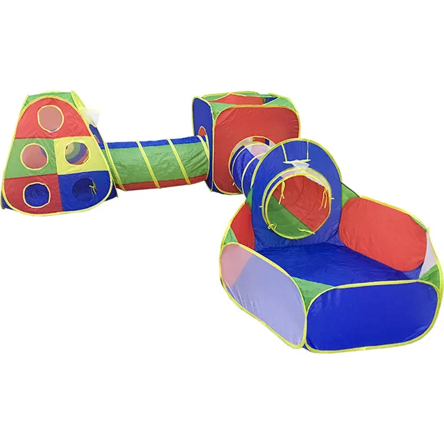 Kids Play House Indoor Outdoor Ocean Ball Pool Pit Game Tent Play Hut Easy Folding Girls Garden Kids Children Toy Tent Gifts 3