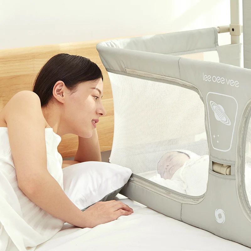 Barrera de seguridad para cama de bebé, barandilla de viaje portátil para  dormir, anticaída, plegable, 1 piezas - AliExpress
