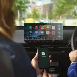 Premium Tempered Glass Infotainment Screen Protector - 10.25 Inch Dashboard Display (GPS protector)