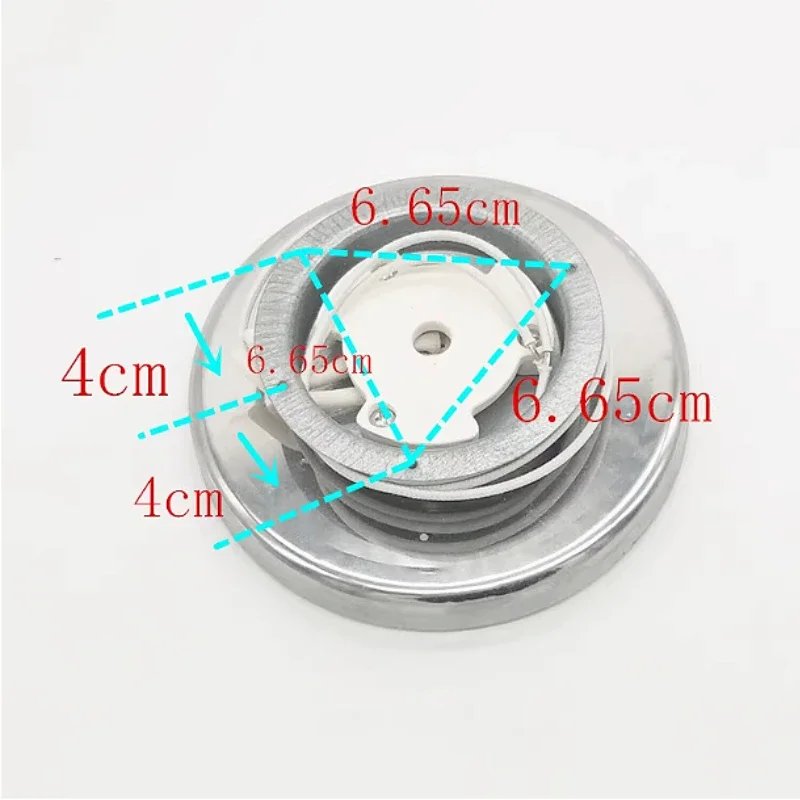 1PC Surface Burner Element 1000W 220V for Mini Sun Electric Heater Dish Parabolic Electric Heater Carbon Crystal Aluminum Plate surface burner element