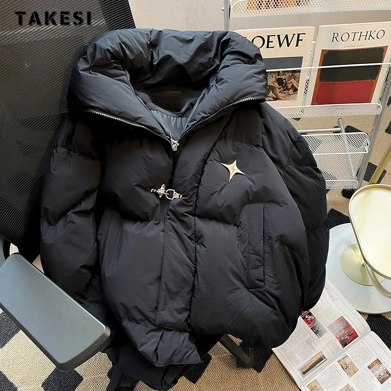 2023-autumn-winter-american-retro-style-zipper-parkas-jacket-for-women-casual-outerwear-fashion-warm-thick-star-appliques-coat