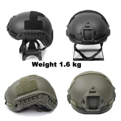 Ballistic ACH High Cut Tactical Helmet PE Ballistic Helmet NIJ IIIA Fast Wendy's Suspension Pad Bulletproof Helmet