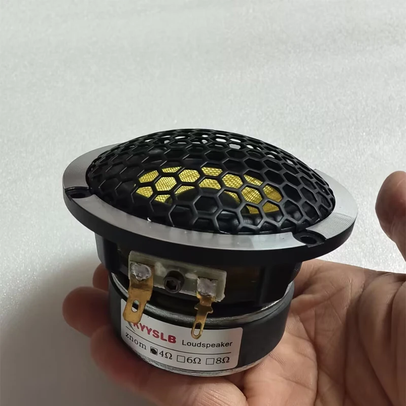 KYYSLB 30-100W 3-inch Aluminum Frame Mid-range Speaker for Home Car Audio Systems Midrange Speaker