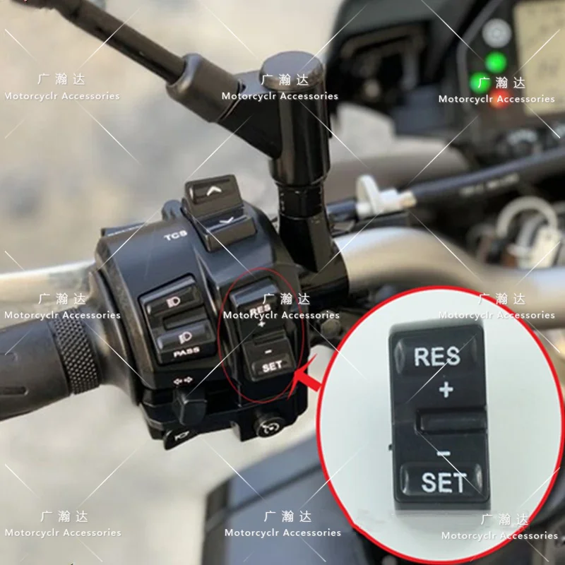

Motorcycle RES fuel tank reserve SET meter setting switch button button handle assembly Fit For Yamaha MT10 FZ10