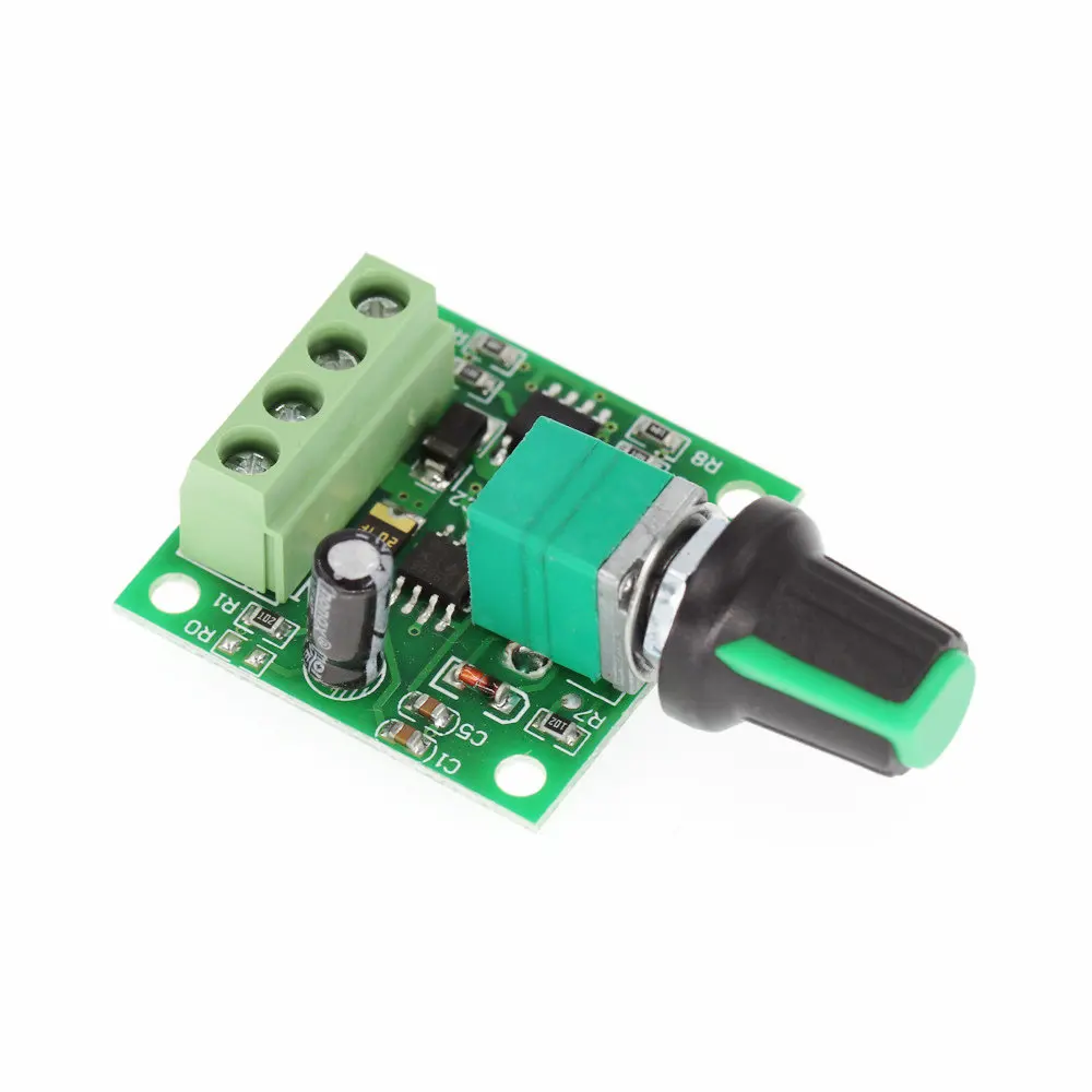 DC 1.8V 3V 5V 6V 12V 2A PWM Motor Speed Controller Low Voltage Motor Speed Controller PWM 0~ Adjustable Drive Module dc motor speed controller motor speed controller electric motor speed controller