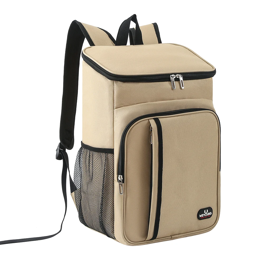 18L Portable Thermal Lunch Bag Food Box Durable Waterproof Cooler Ice Insulated Case BBQ Camping Oxford Dinner Backpacks Icebox