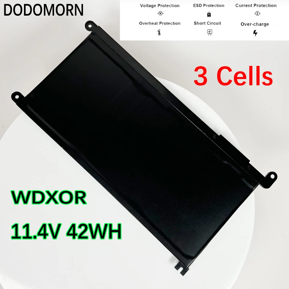 Dodomorn-wdx0r Bateria do Portátil Dell Vostro 5468 5471 5568 Inspiron 17 5770 5767 5765 15 5584 5567 7560 3583 5538 5567 5568 - Imagem 6