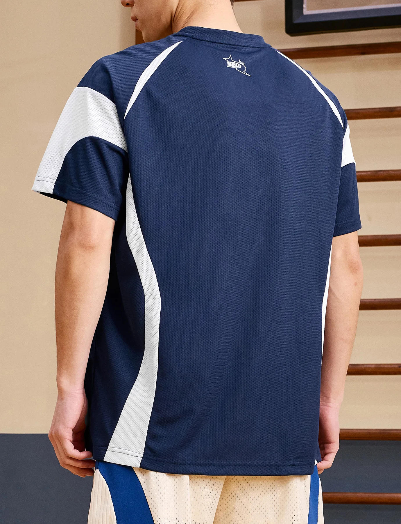 Active Quick Dry Crew Neck T Shirt for Men in Action