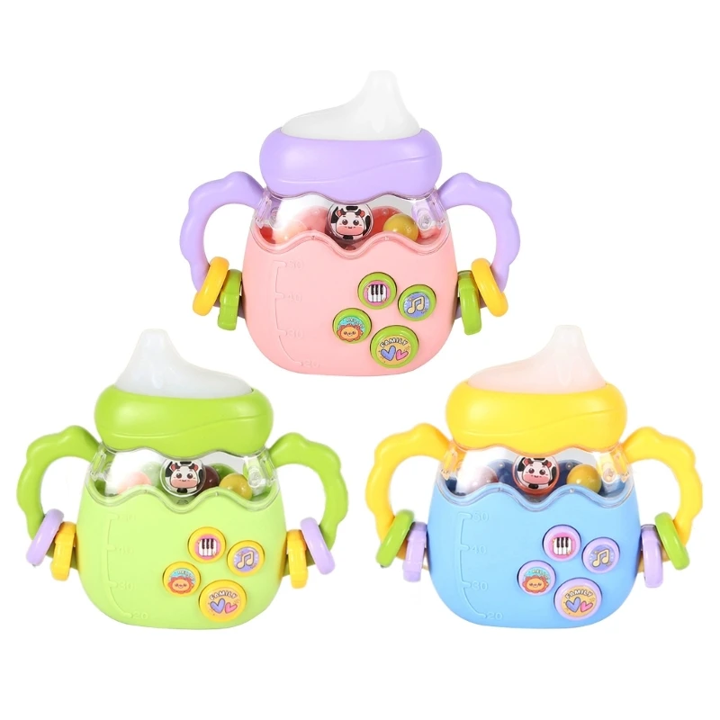 

Electric Educational Hand Bells Music Rattle Toy with NurseryRhyme for Infant