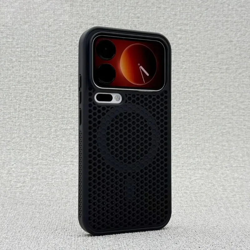 Enhanced Magnetic Protective Back Cover with Heat Dissipation