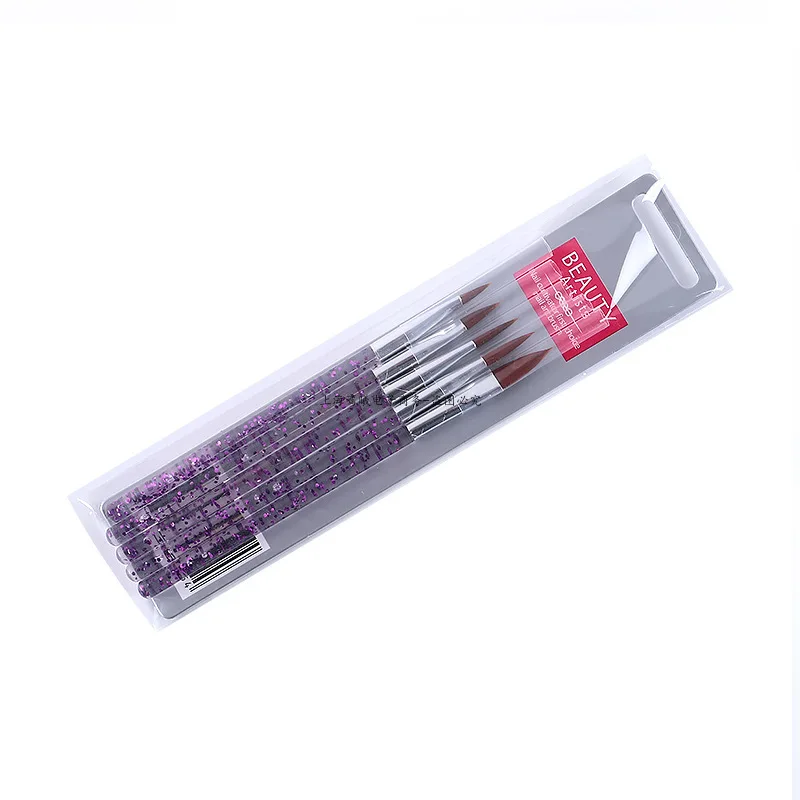 뜨거운 판매 2025 5Pcs 세트 네일 브러쉬 조각 도트 드로잉 그림 UV 젤 조각 펜 아크릴 뷰티 네일 아트 도구